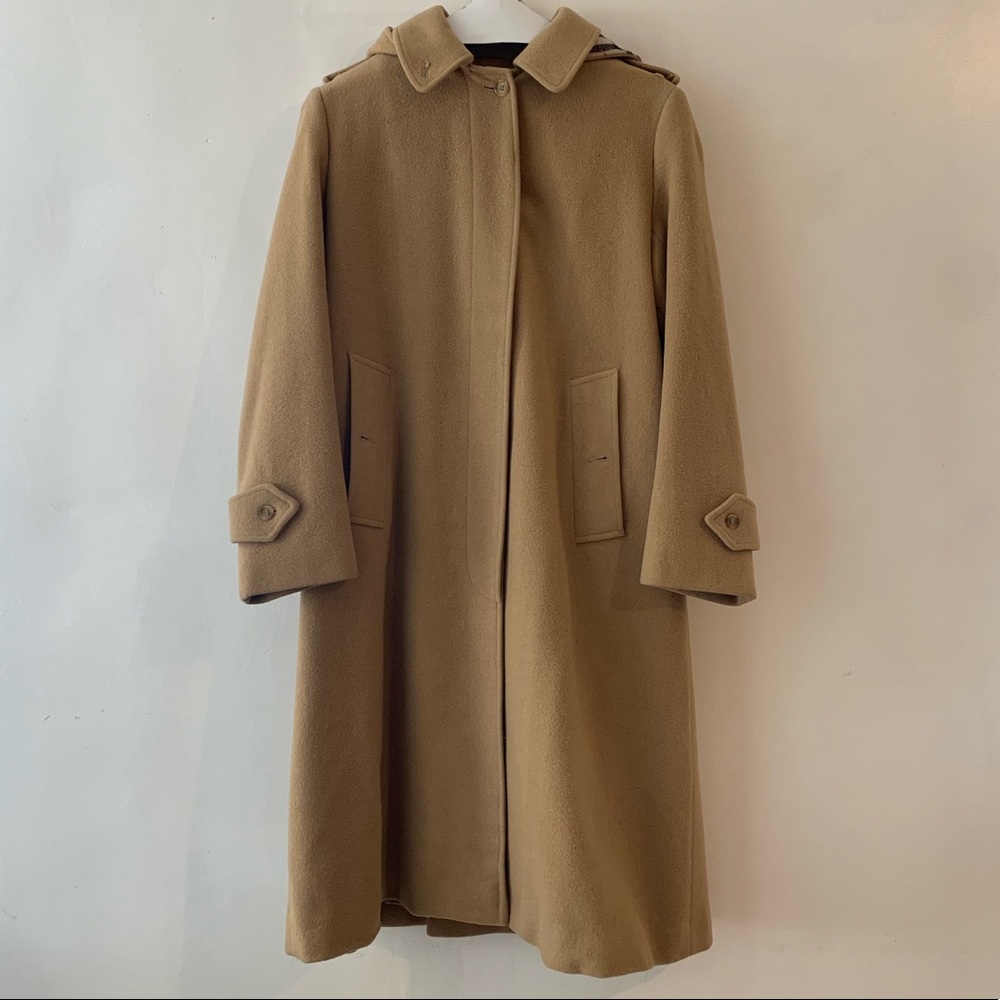 Burberry Camden Car Coat Vintage Camel Coat
